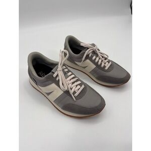 Kizik Milan Grey Athletic Sneakers Men‎ 8.5/Women 10 Slip On Casual Shoes